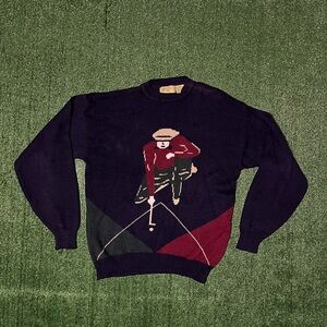 Vintage New River Co. Golf Sweater L